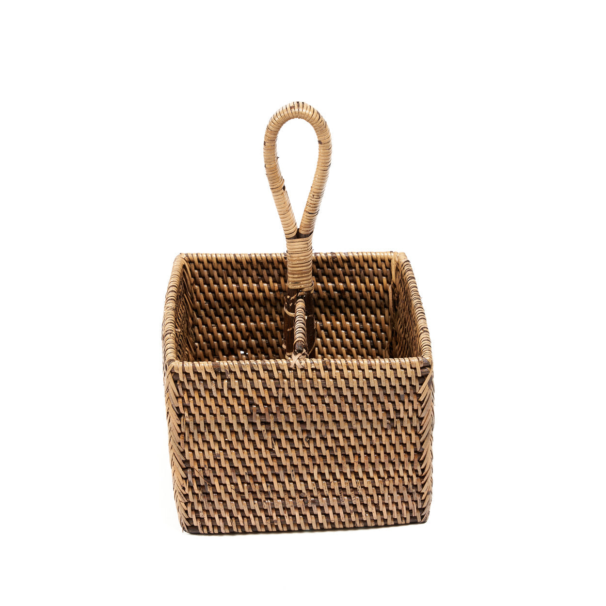 De Rattan Bestekhouder N°2 Natuurlijk Bruin