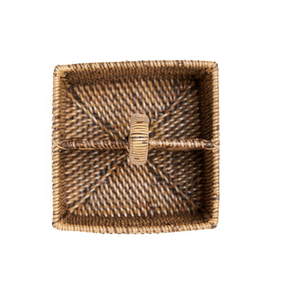 De Rattan Bestekhouder N°2 Natuurlijk Bruin