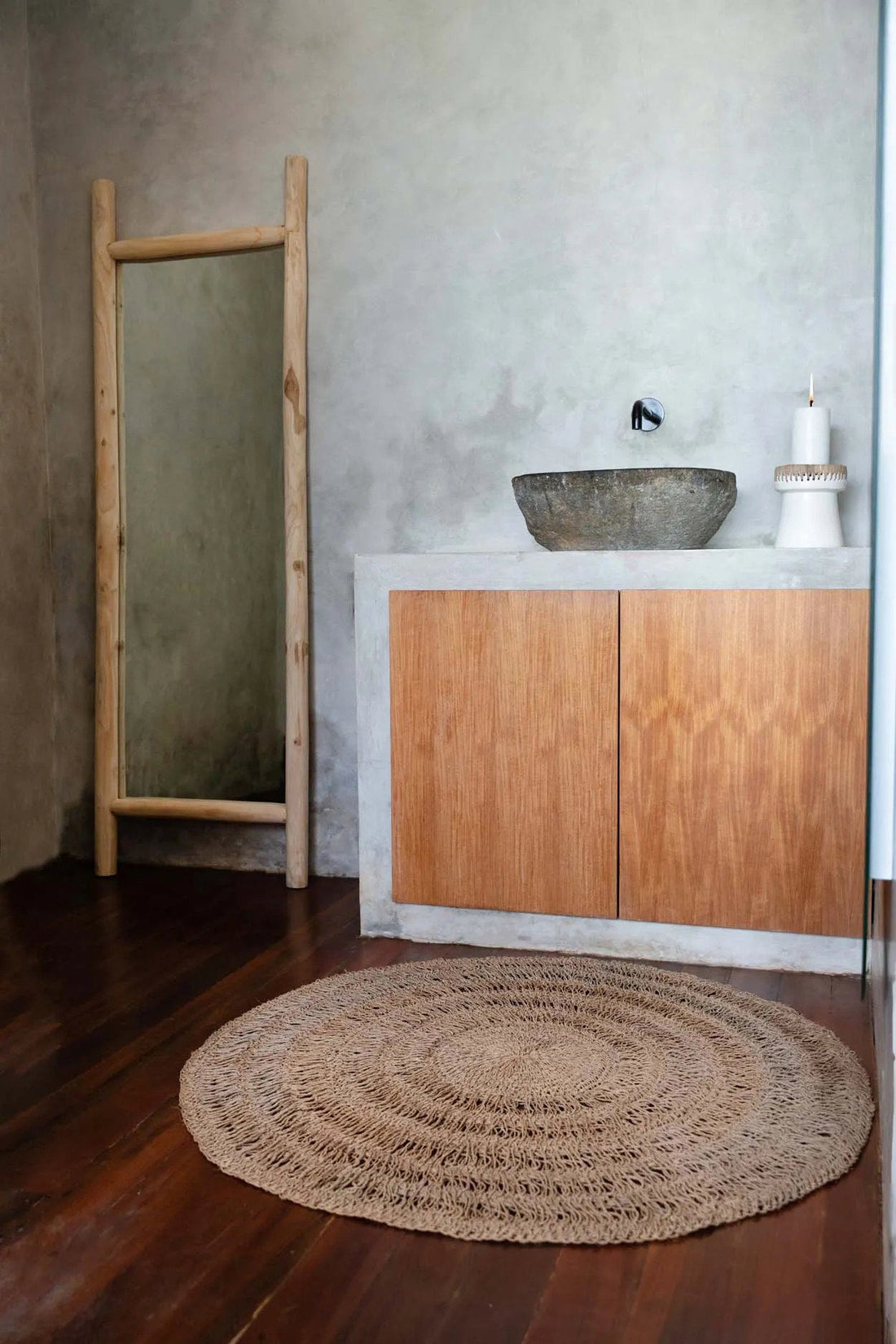 Het Seagrass Tapijt - Natural - 100cm