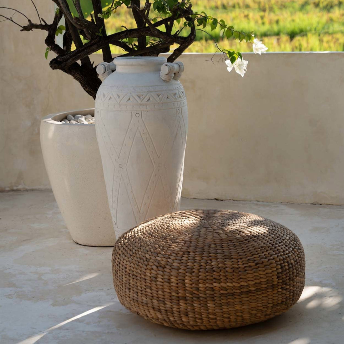 De Hyacinth Poef - Rond - 60