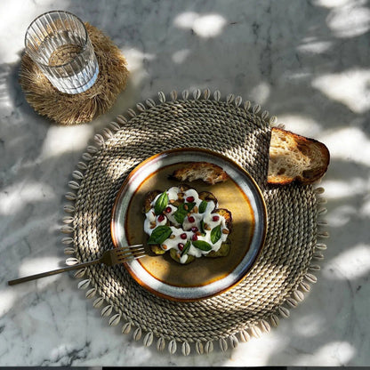 De Seagrass Shell Placemat - Naturel