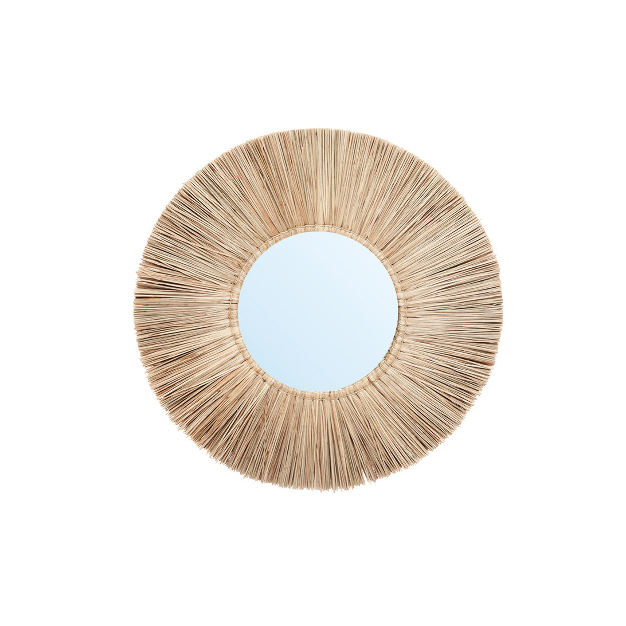 De Alang Alang Spiegel - Naturel - L 50x50cm