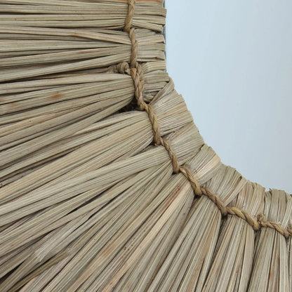 De Alang Alang Spiegel - Naturel - L 50x50cm