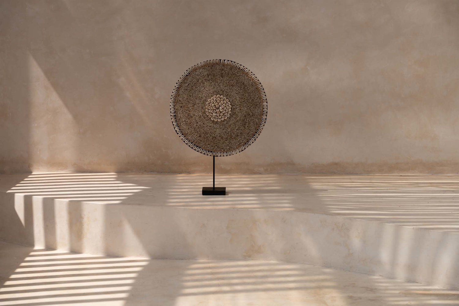 De Shell Guadeloupe op Stand - Naturel Wit