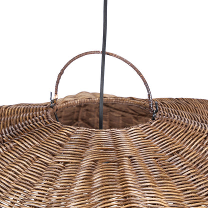 De Wave Hanglamp - Donker Noten - Large  Bazar Bizar
