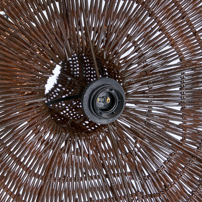 De Koepel Hanglamp Donker Noten XL Bazar Bizar