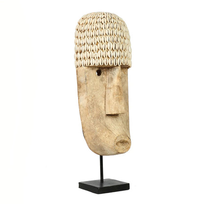 Het Cowrie Masker on Stand - Large