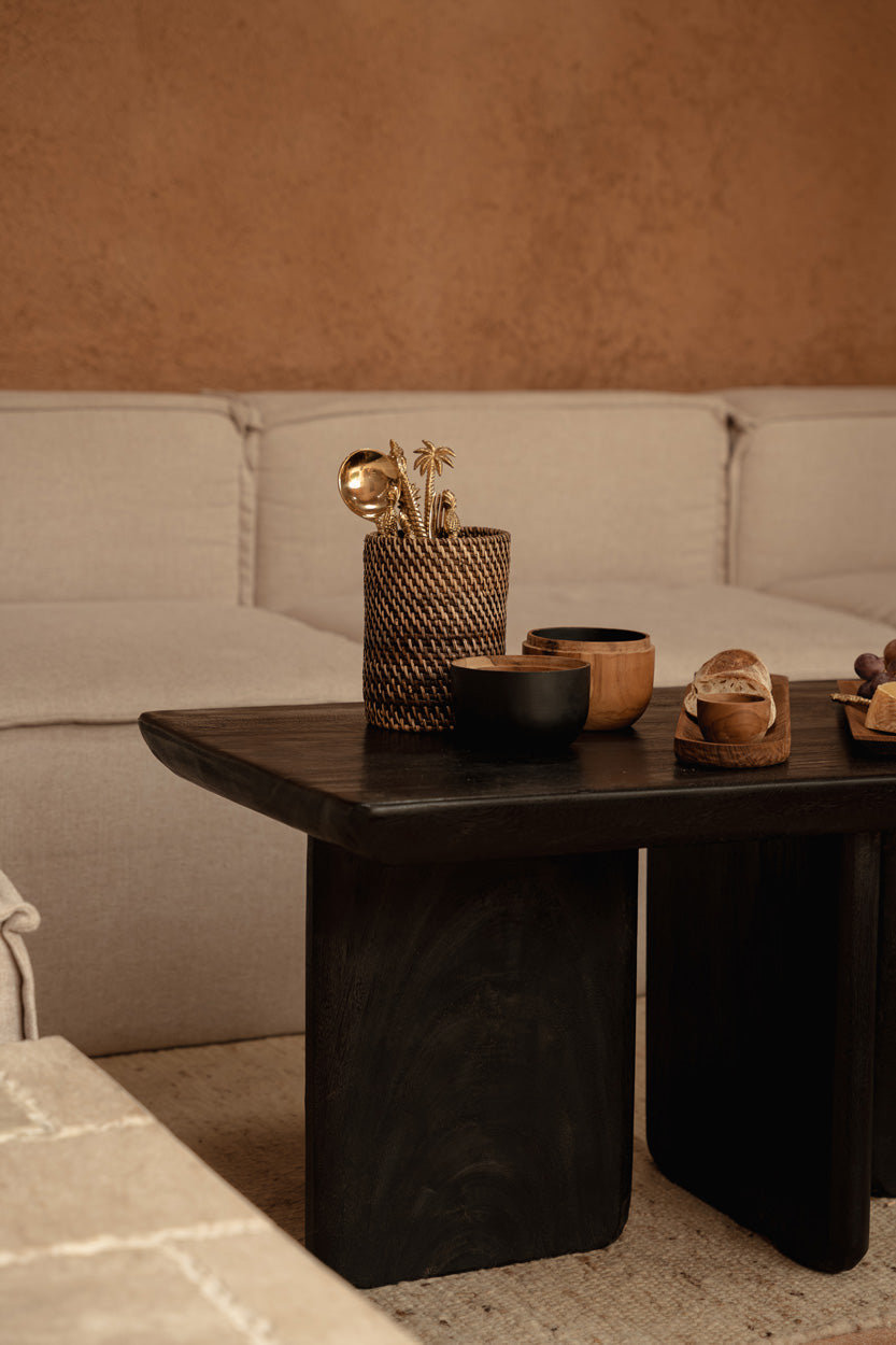 De Obsidian Salontafel Zwart Bazar Bizar