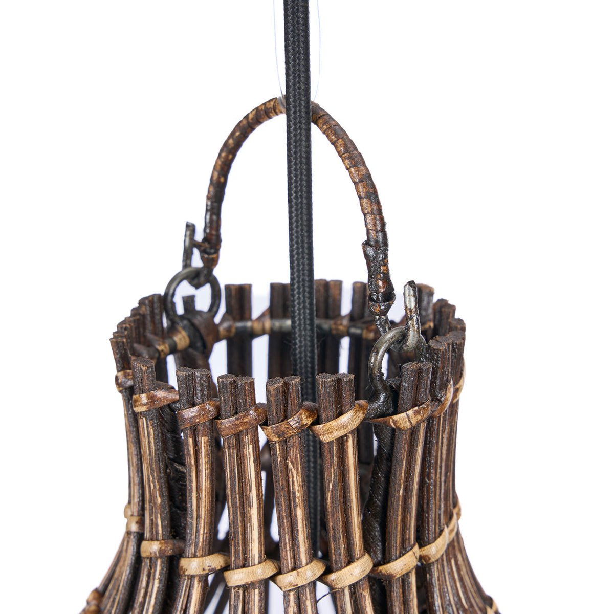 De Woven Bell Hanglamp Donker Walnoot S Bazar Bizar