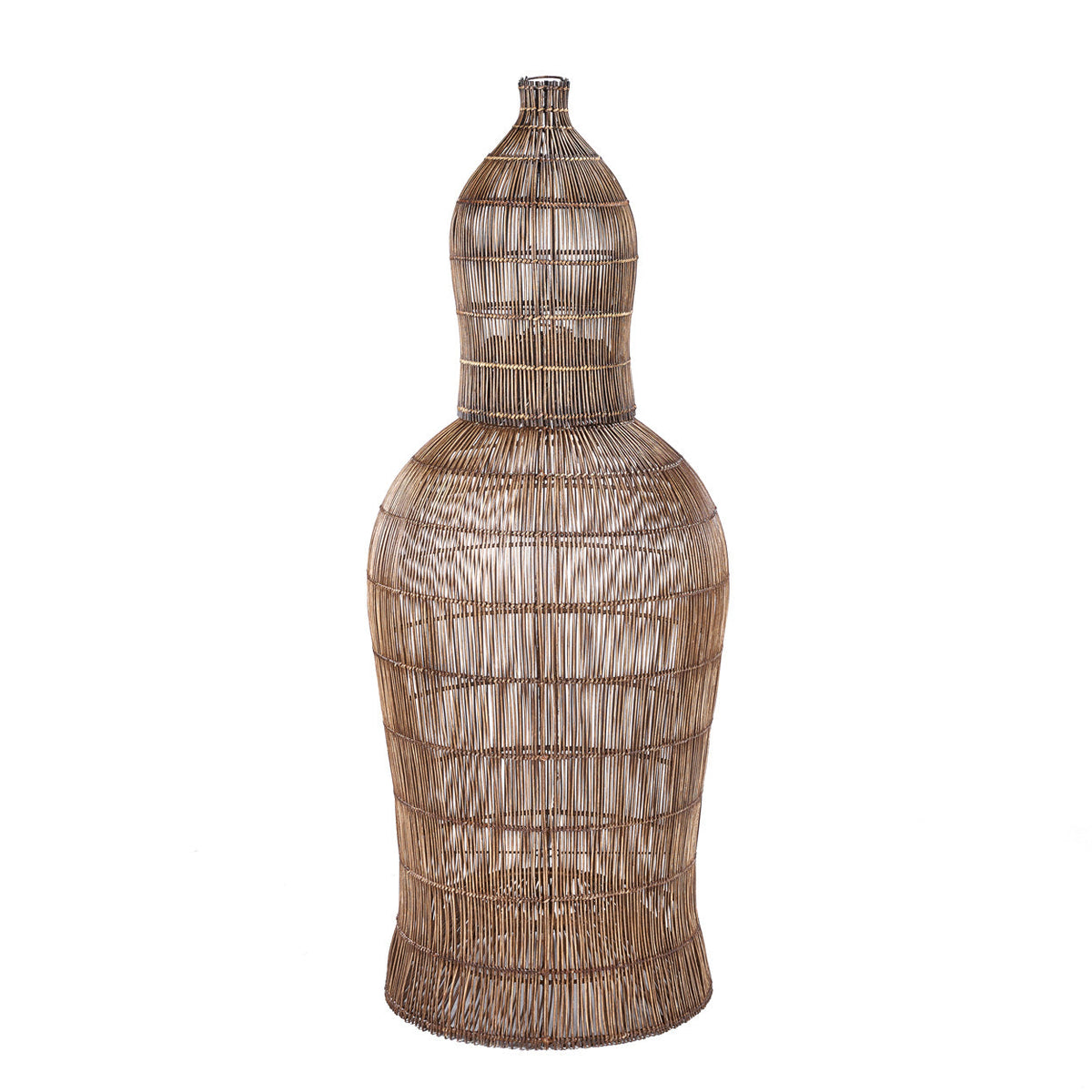 De Woven Bell Hanglamp Donker Walnoot S Bazar Bizar