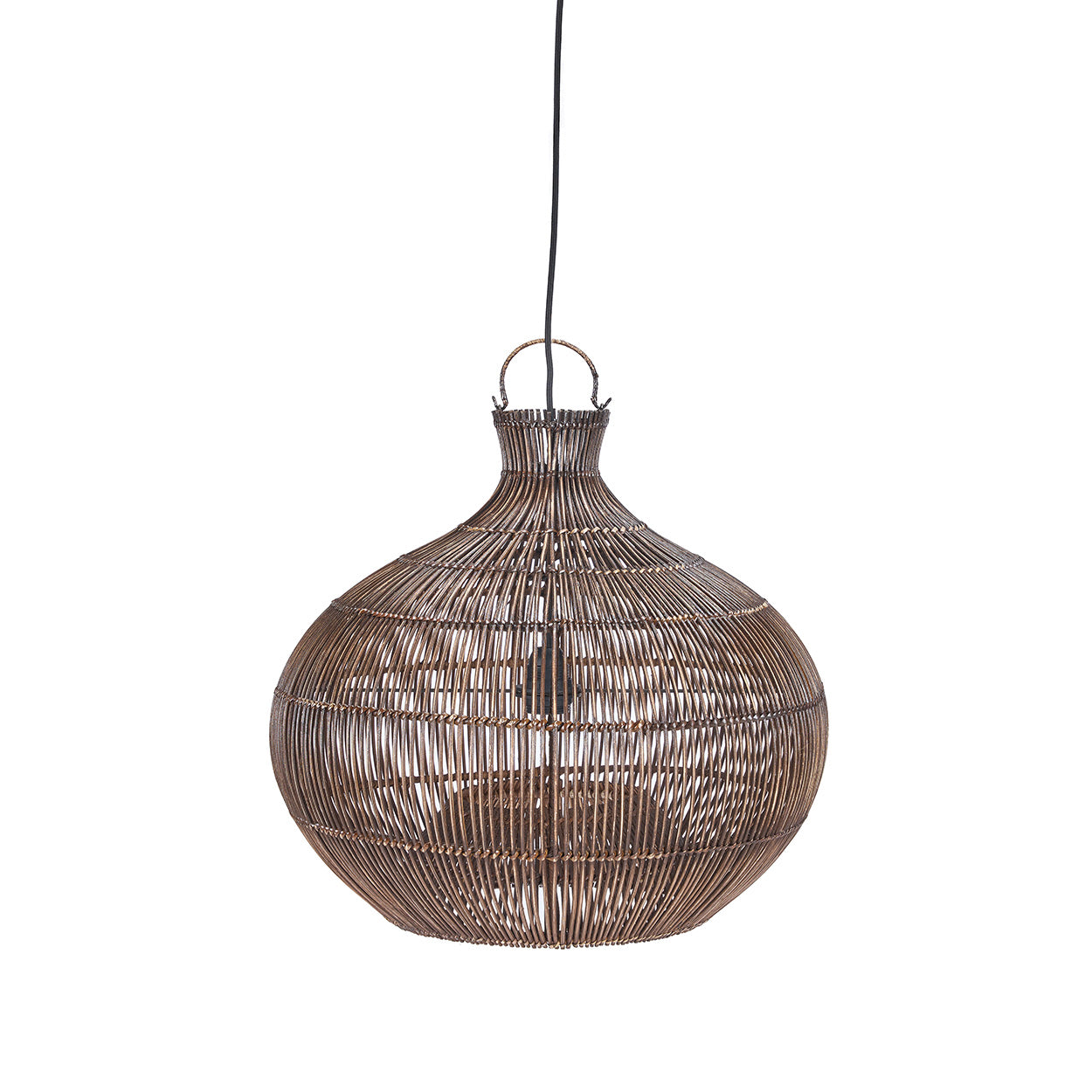 De Desert Gourd Hanglamp Donker Walnoot Small Bazar Bizar