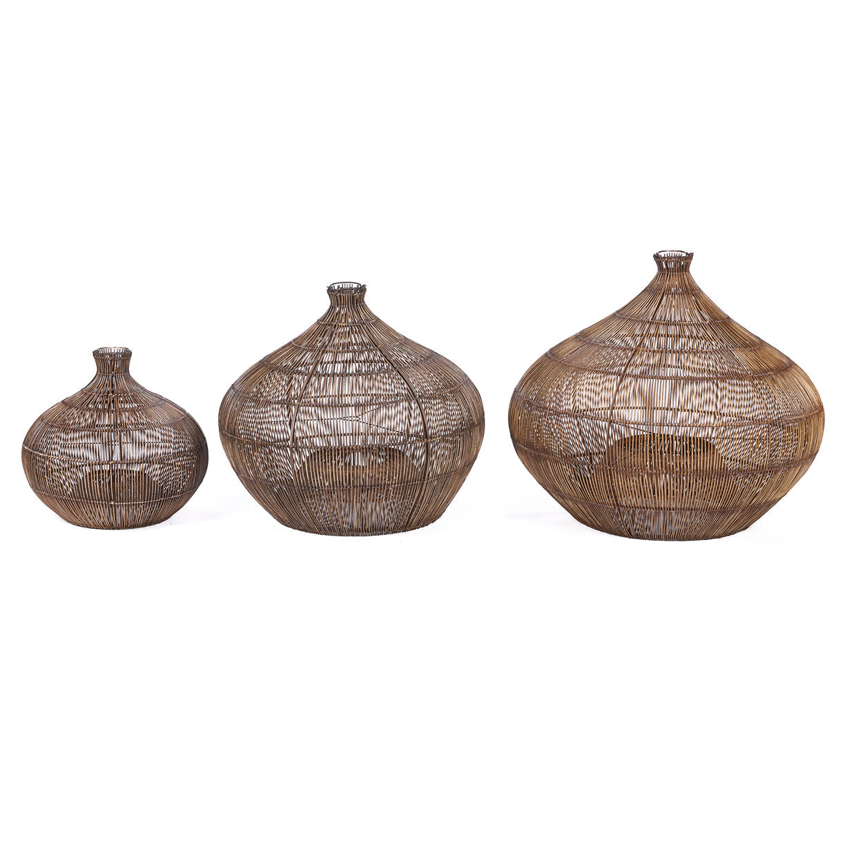 De Desert Gourd Hanglamp Donker Walnoot Small Bazar Bizar