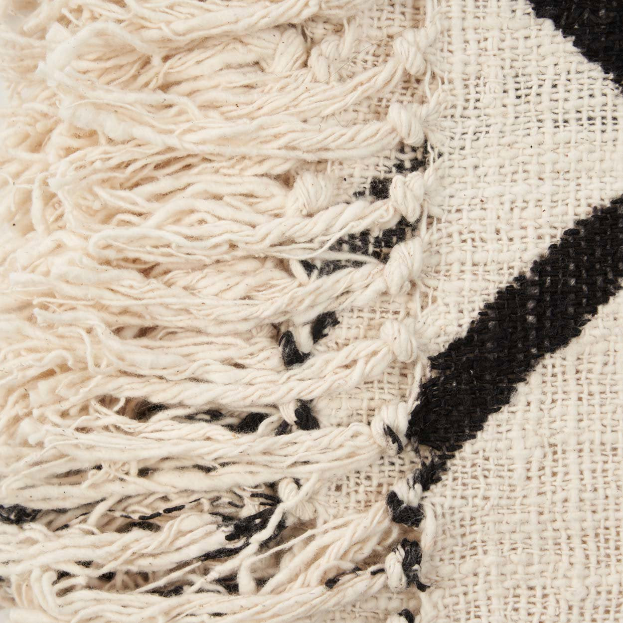 De Evil Eye Bedsprei - Naturel Zwart