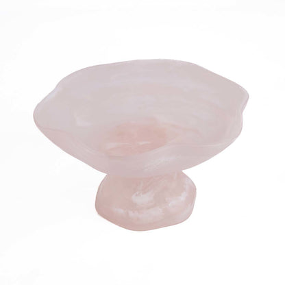 De Resin Organische Fruitstand Roze Wit Bazar Bizar