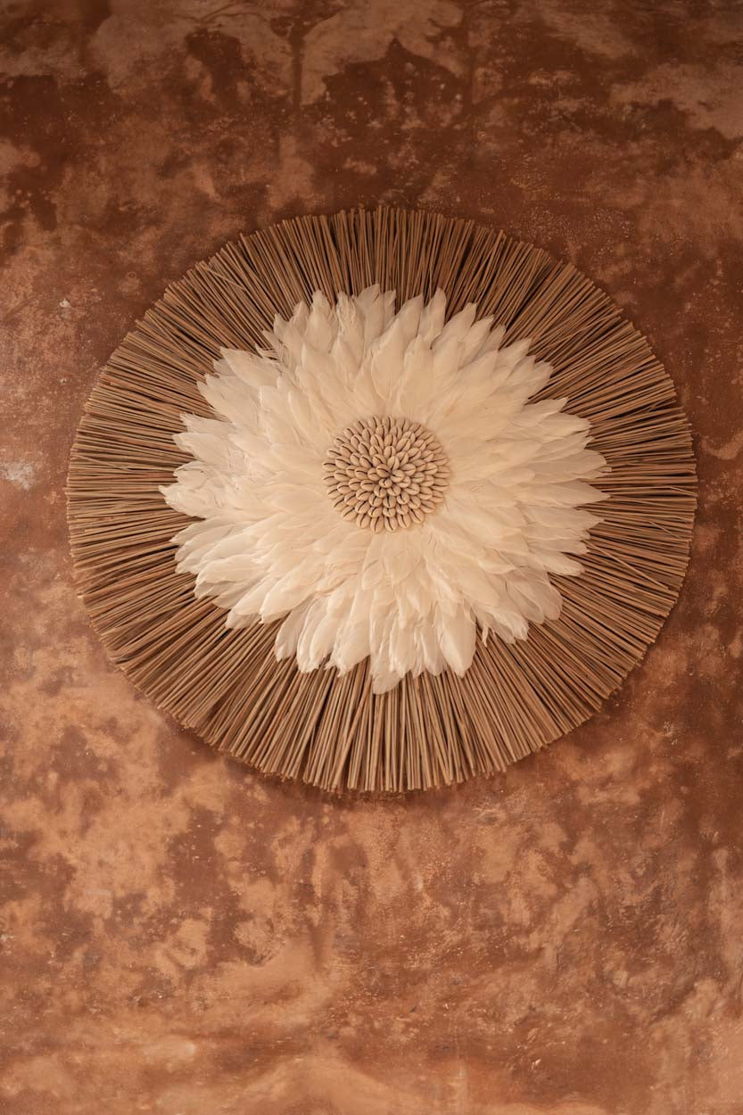De Alang Feather Juju - Naturel Wit