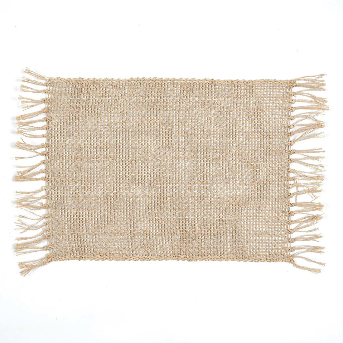 De Isey Raffia Placemat - Naturel 30 cm x 50 cm