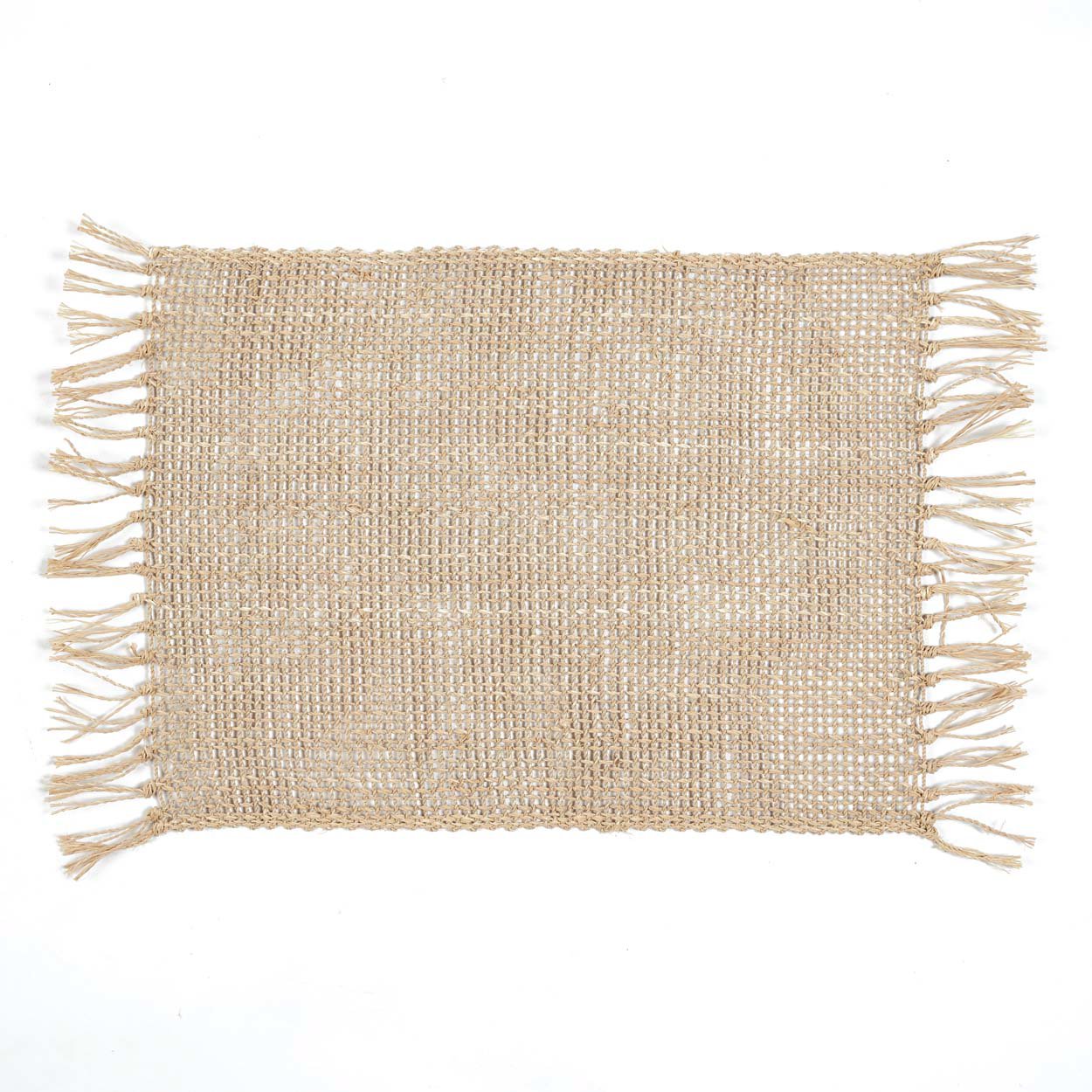 De Isey Raffia Placemat - Naturel 30 cm x 50 cm