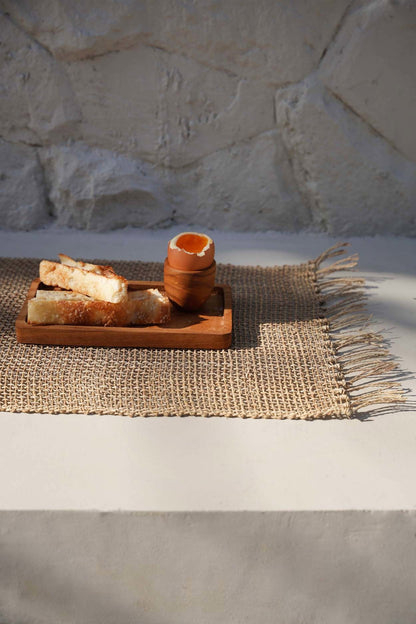 De Isey Raffia Placemat - Naturel 30 cm x 50 cm