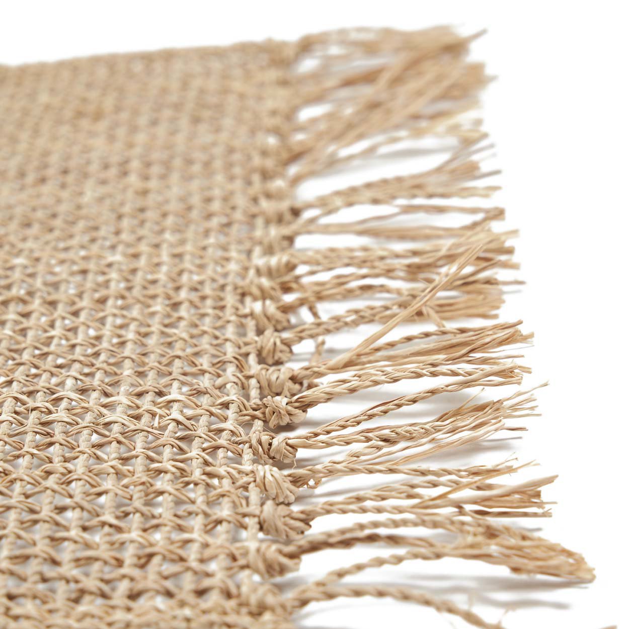 De Isey Raffia Placemat - Naturel 30 cm x 50 cm