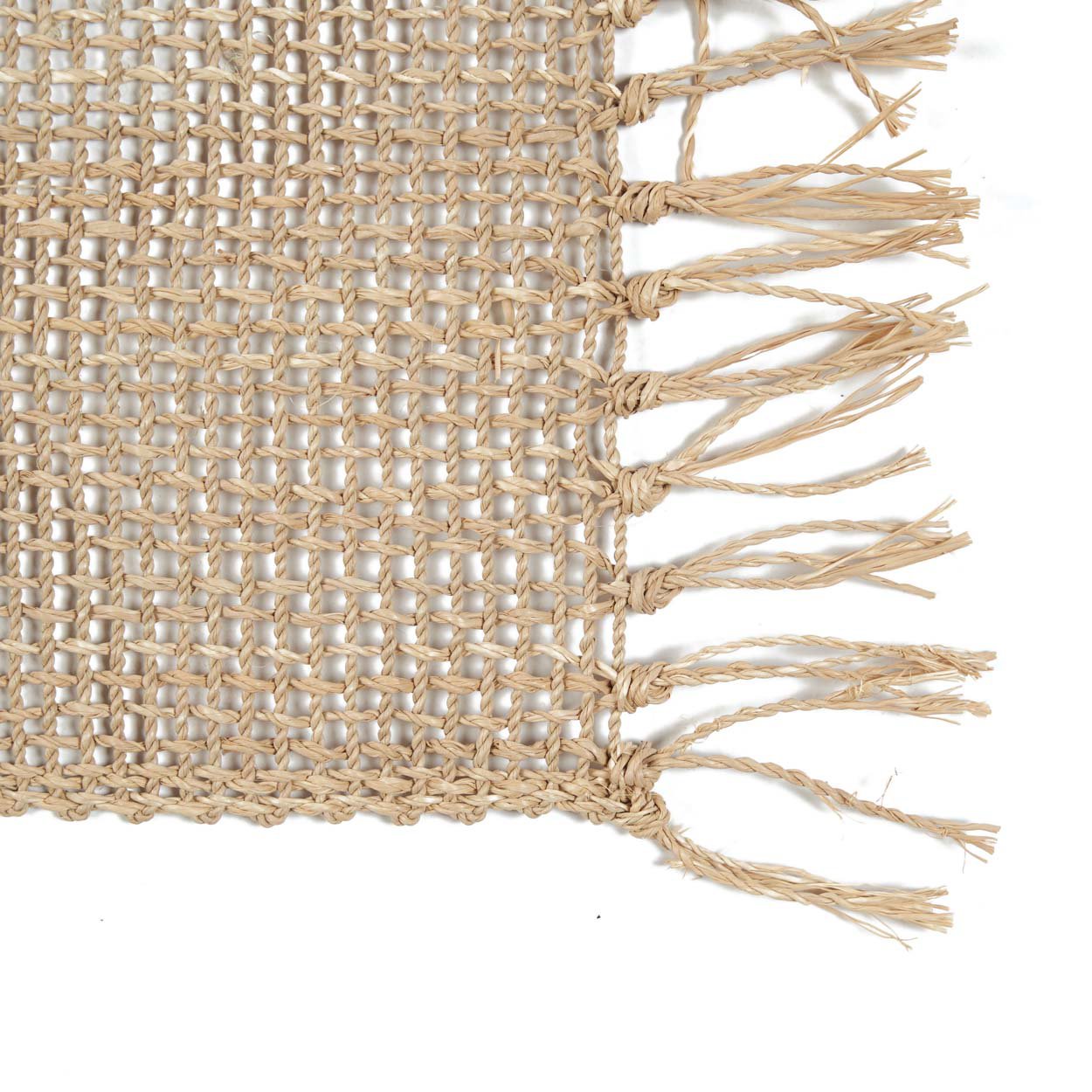 De Isey Raffia Placemat - Naturel 30 cm x 50 cm