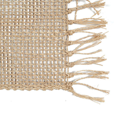 De Isey Raffia Placemat - Naturel 30 cm x 50 cm