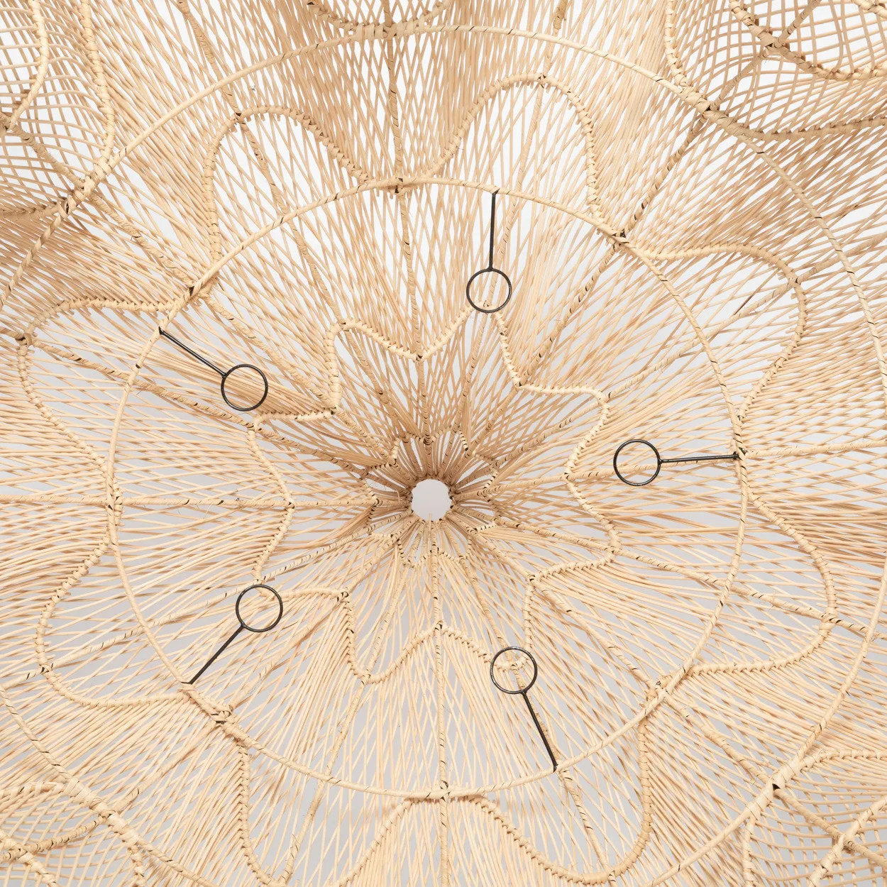 De Whipped Hanglamp Naturel XXL Bazar Bizar