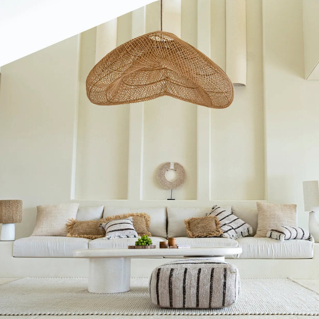De Cloud Hanglamp Naturel XXL Bazar Bizar