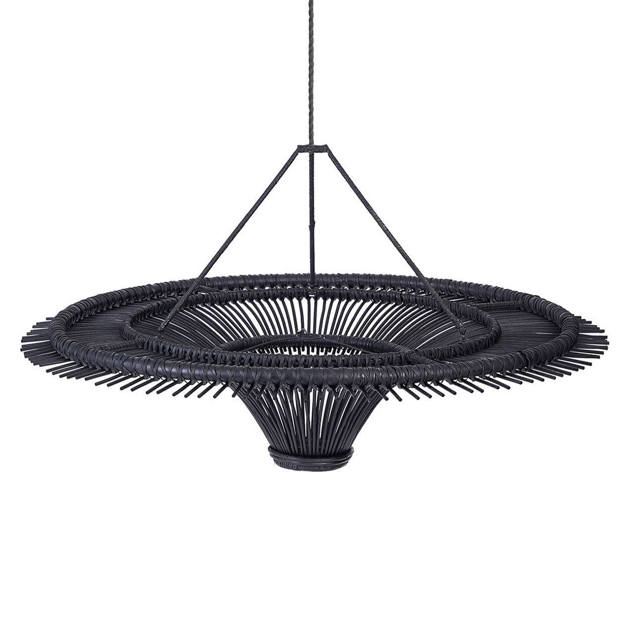 De Sky Hanglamp Zwart XXL Bazar Bizar