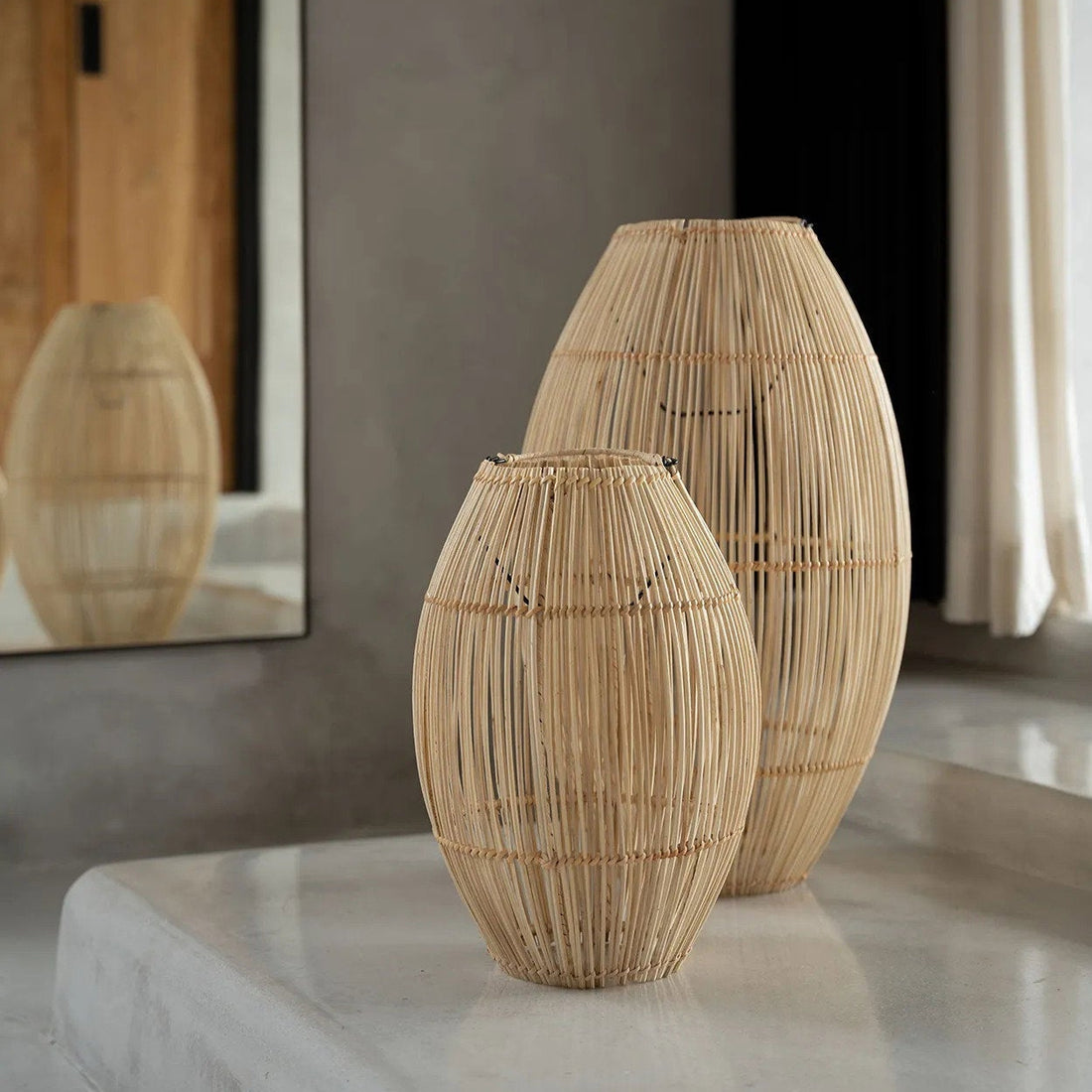 De Zuri Hanglamp - Naturel - Medium