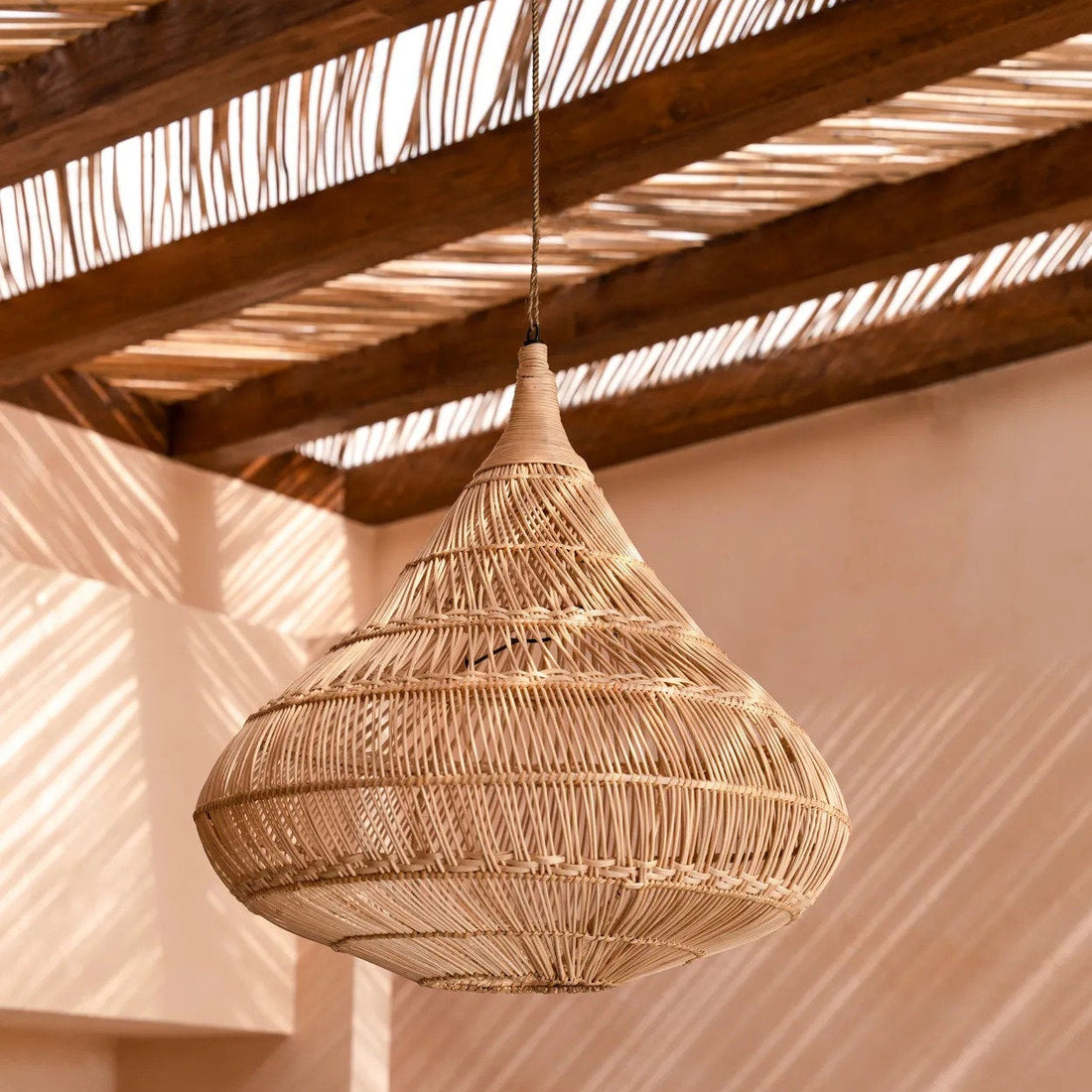 De Drop Hanglamp - Naturel - XL Bazar Bizar