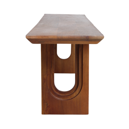 Bullnose Eetkamerbank Chamfered 180cm Raw Materials