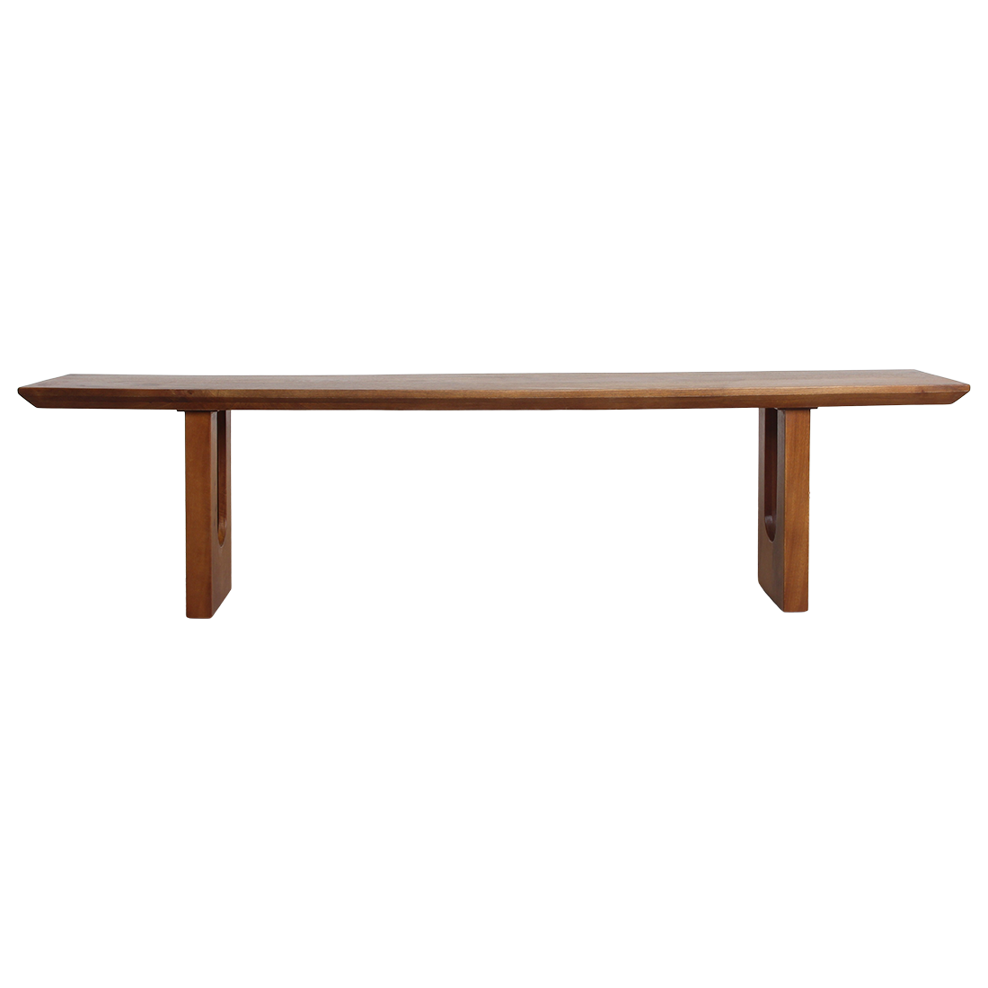 Eetkamerbank Bullnose Chamfered Mangohout 180cm Raw Materials