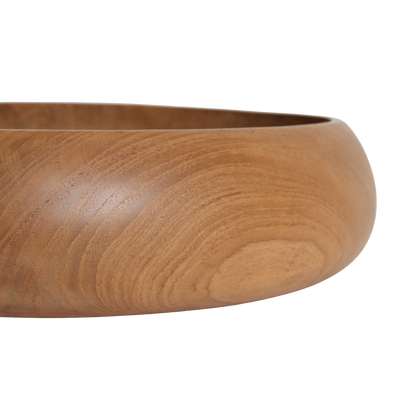 Sera Teakhouten Schaal Medium Raw Materials