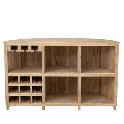 Barmeubel Lounge Mangohout Naturel J-Line