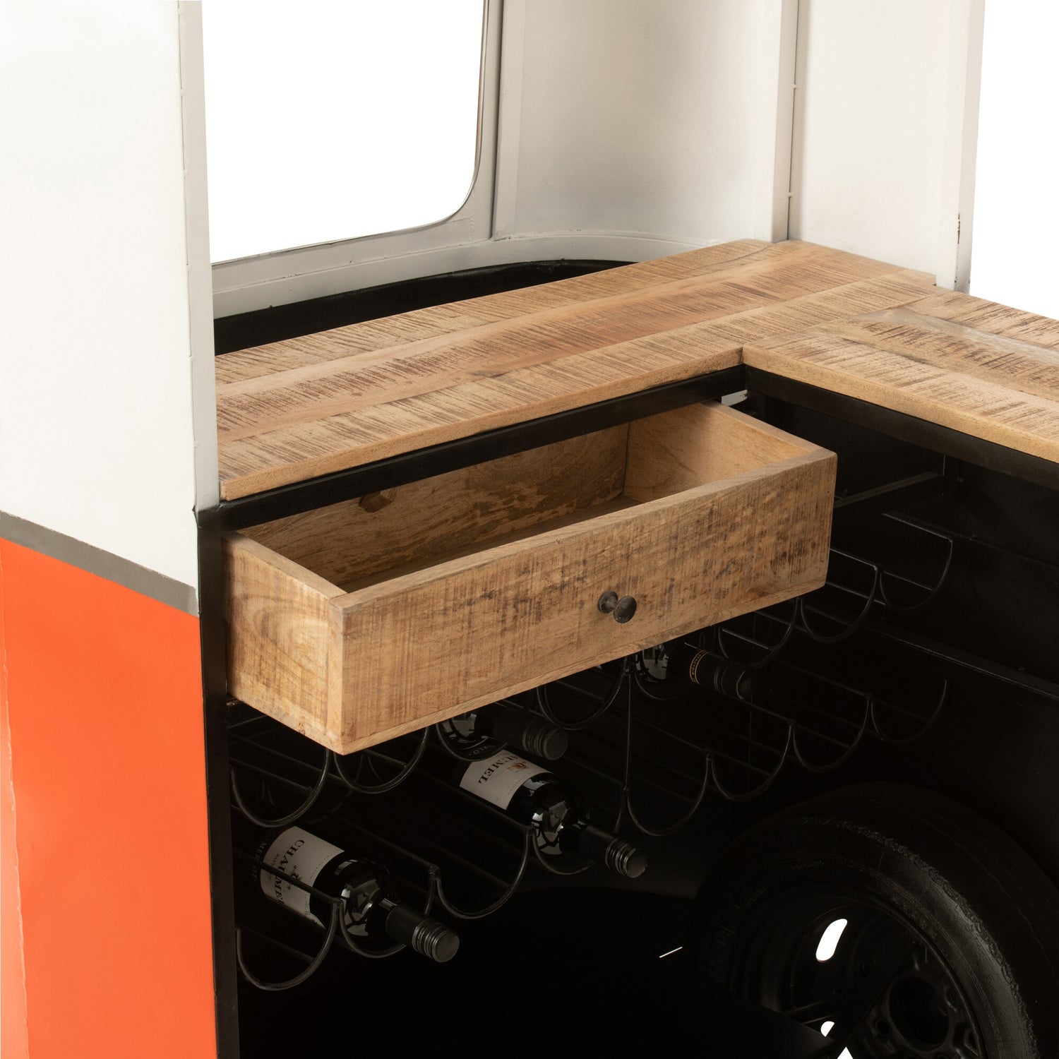 Barmeubel Retro Bus Oranje J-Line