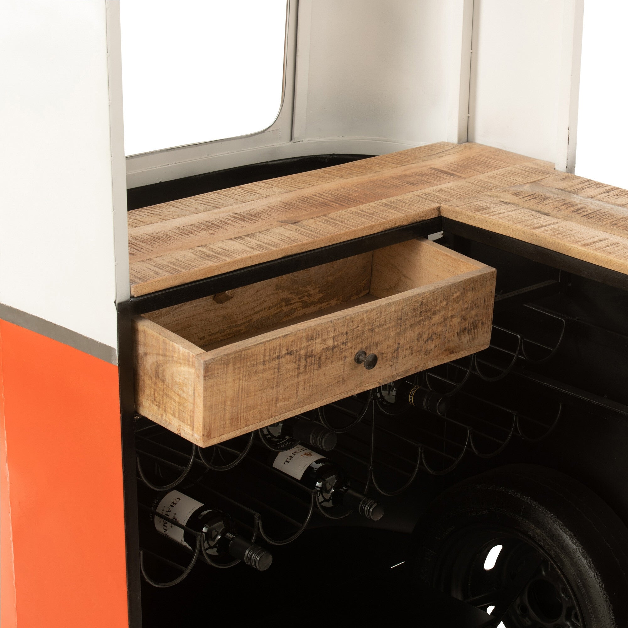 Barmeubel Retro Bus Oranje J-Line