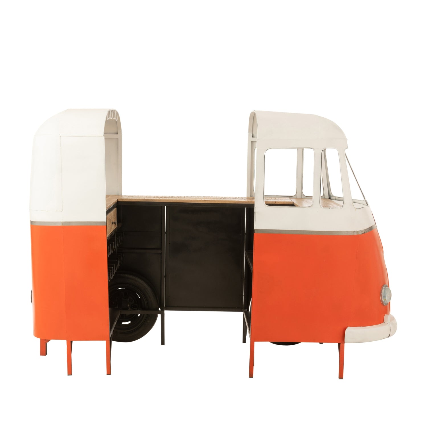 Barmeubel Retro Bus Oranje J-Line