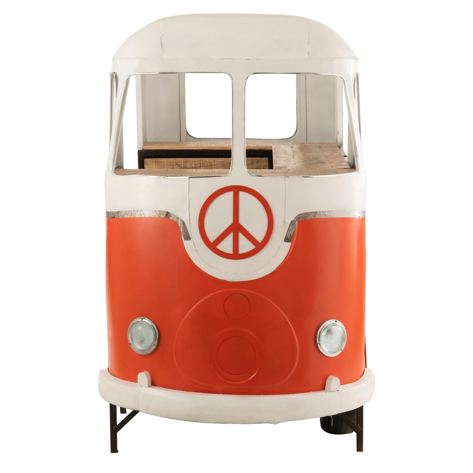 Barmeubel Retro Bus Oranje J-Line