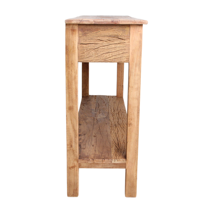 Sidetable Farmwood Met 3 Lades Raw Materials