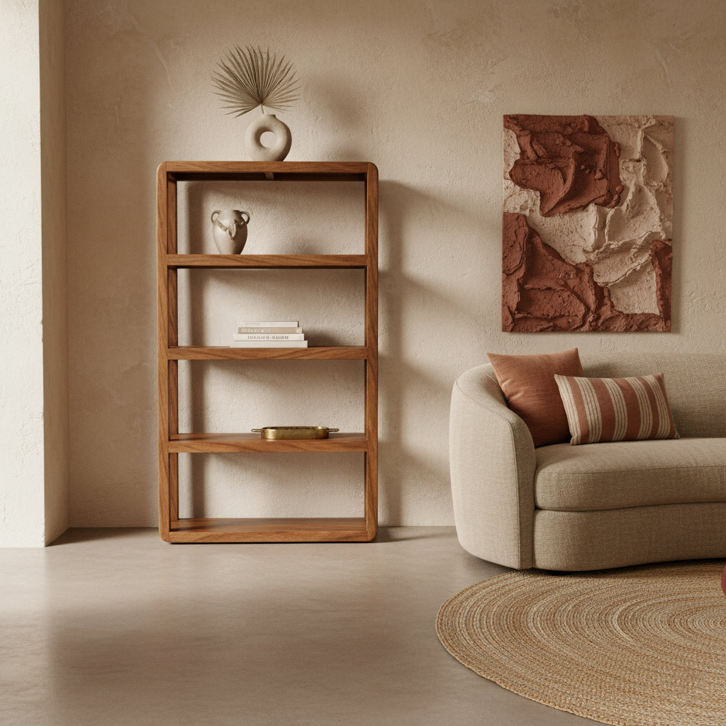 Bullnose Rek Met 5 Planken Raw Materials