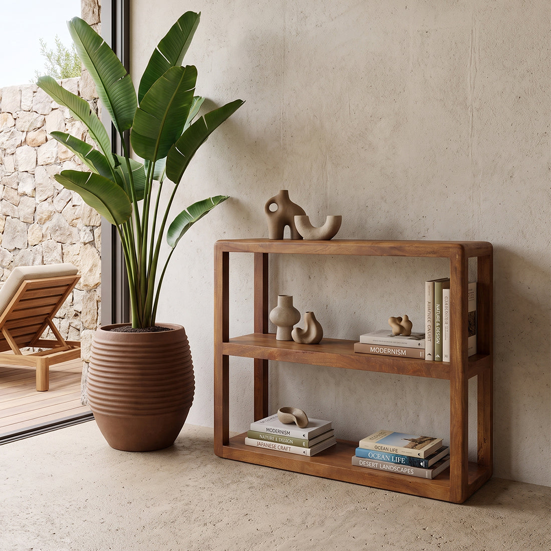 Bullnose Rek Met 3 Planken Raw Materials