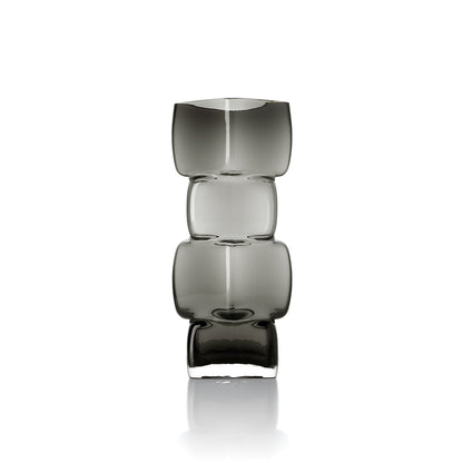 De Cubes Vaas – Donkergrijs – L