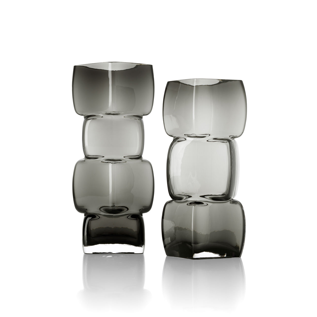 De Cubes Vaas – Donkergrijs – M
