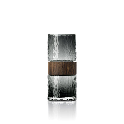 De Wood You Be Mine Vaas – Donkergrijs – M