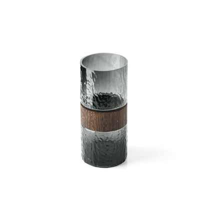 De Wood You Be Mine Vaas – Donkergrijs – M