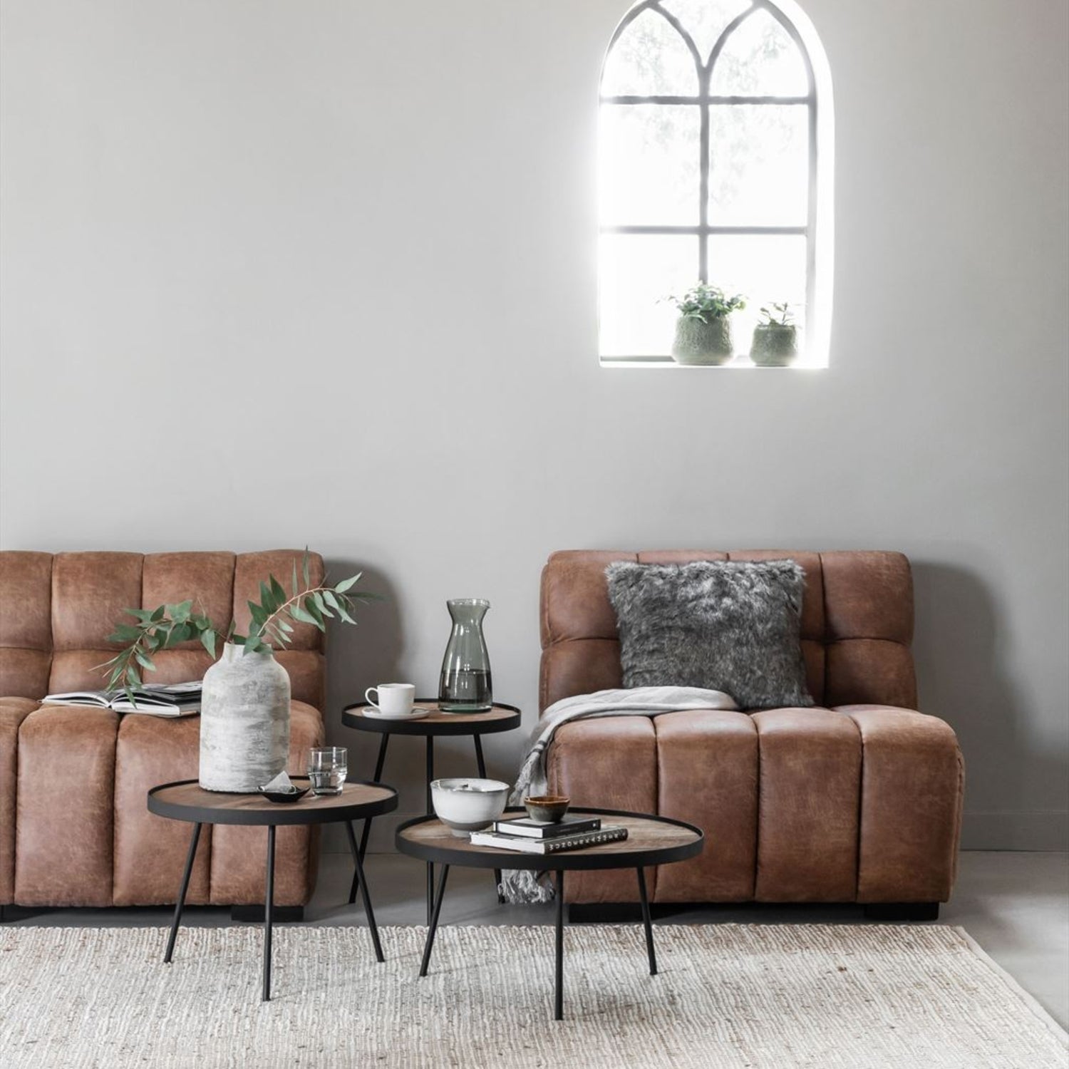 DTP Home Highlight Salontafel Saturnus Licht Ø60cm Large