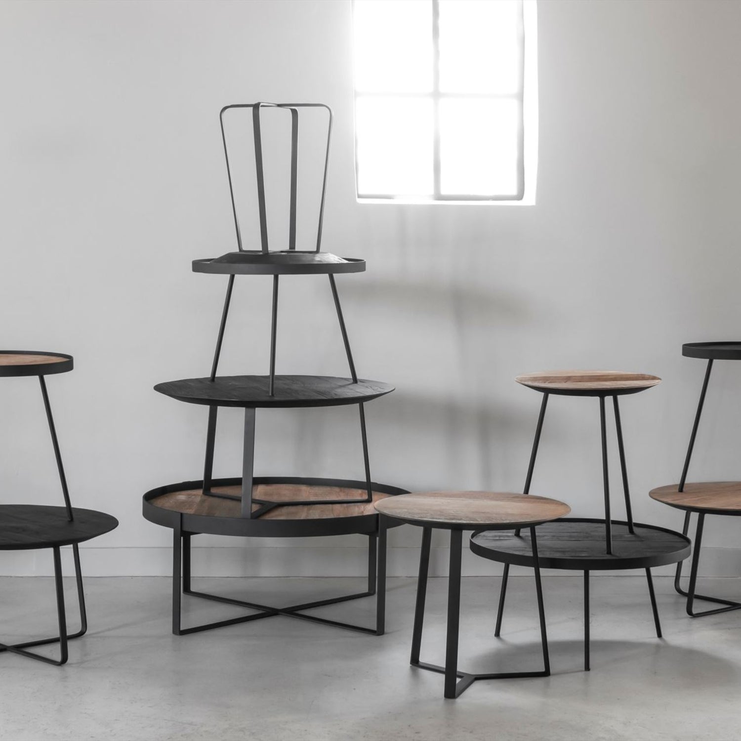 DTP Home Highlight Salontafel Saturnus Licht Ø60cm Large