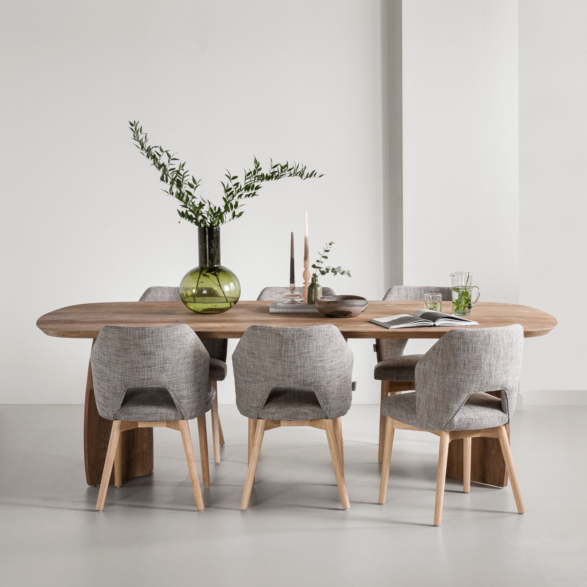 DTP Home Nova Eettafel Teakhout 250cm