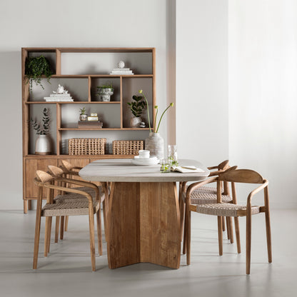 DTP Home Nova Eettafel Travertin 220cm