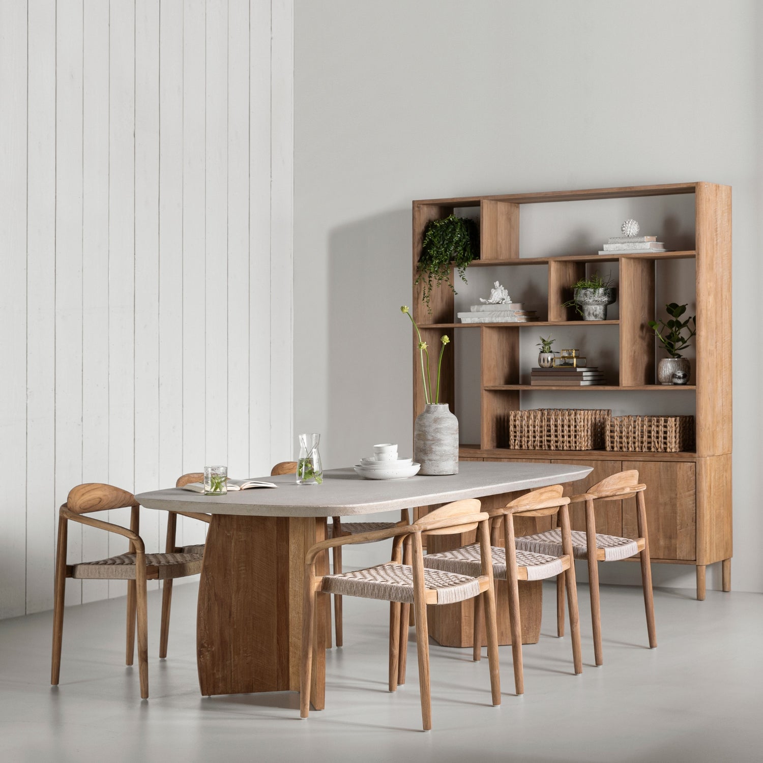 DTP Home Nova Eettafel Travertin 220cm